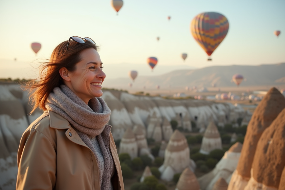 Voir des montgolfières en Cappadoce : périodes idéales
