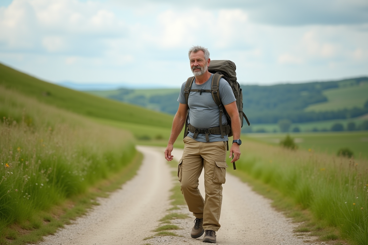 Distance parcourue en une journée de marche